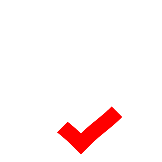 Projeto Bravo - Ícone - Branco e Vermelho - Fundo Transparente