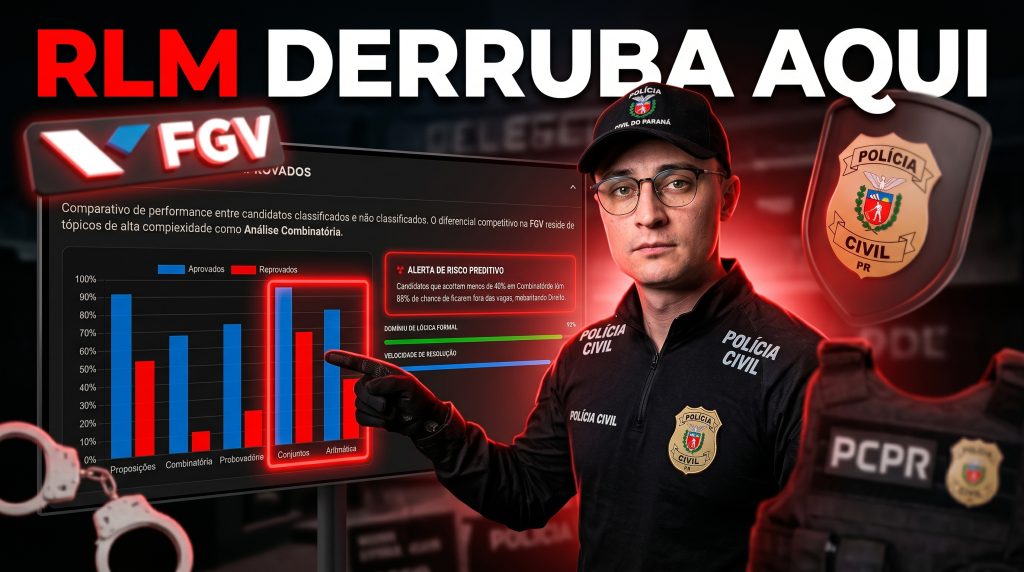 Painel digital mostra 72,5 por cento em raciocínio lógico com destaque para PCPR e FGV